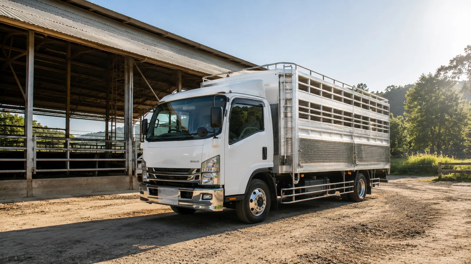 畜産農家のトラック選び完全ガイド。軽トラ・2tトラック・牛運搬車の使い分けと中古で安く買うコツ