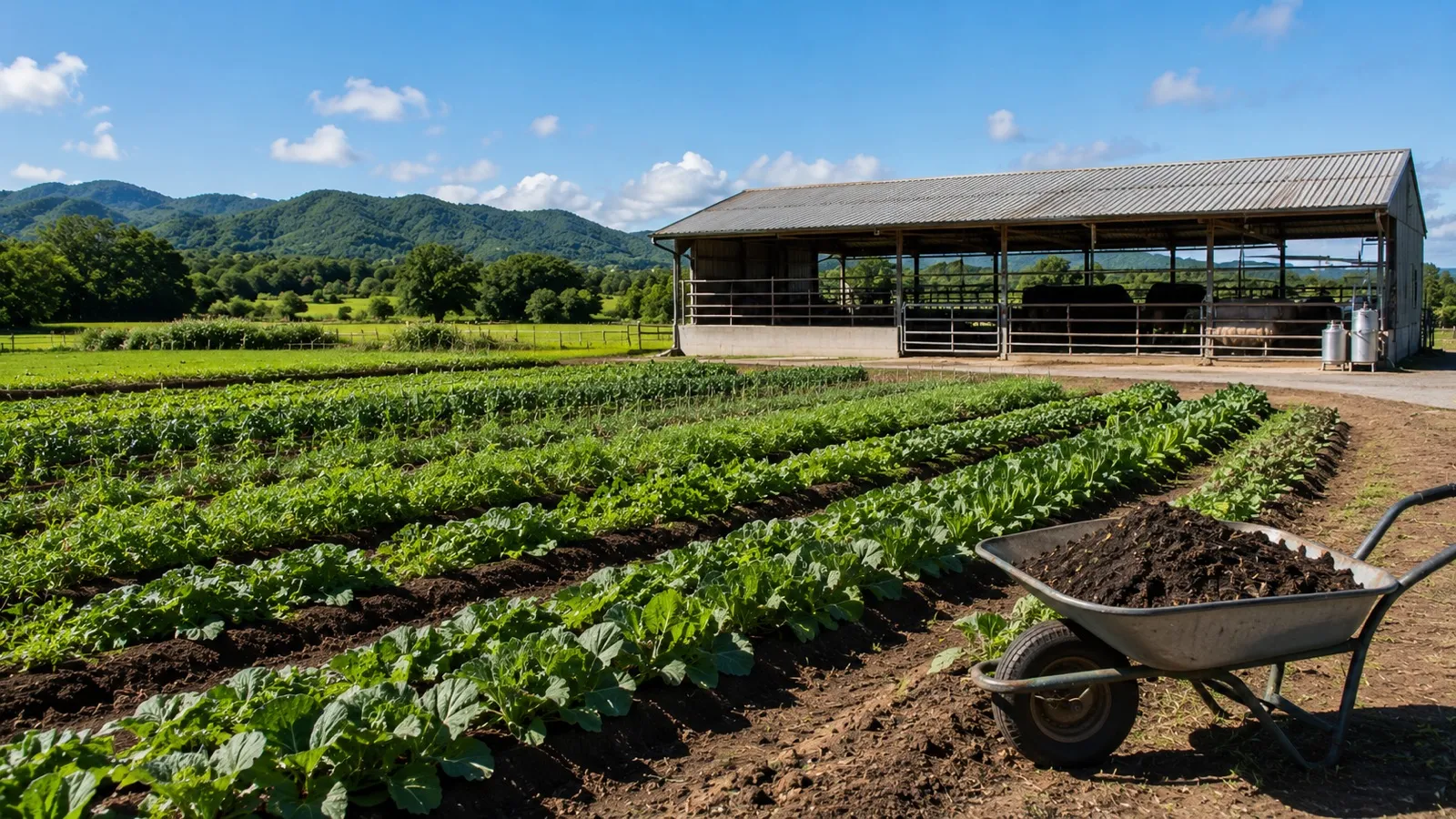 畜産と野菜の兼業戦略。糞尿を肥料に・自家飼料を畑から作る循環型経営の実践ガイド